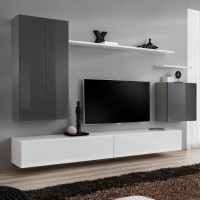 Стенка SWITCH II - Graphite/White