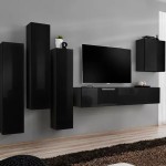 מזנון תלוי לסלון SWITCH III - Black