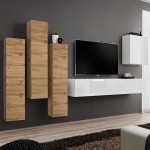 Wall unit SWITCH III - Wotan/White