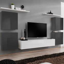 Стенка SWITCH IV - Graphite/White Стенка SWITCH IV - Graphite/White