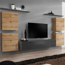 Wall unit SWITCH IV - Wotan/Graphite