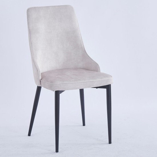 Showing image for Gray fabric chair Gray fabric chair Furniture, Tables and Chairs, Chairs, Fabric chairs image