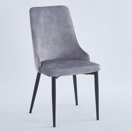 Showing image for Gray fabric chair Gray fabric chair Furniture, Tables and Chairs, Chairs, Fabric chairs image