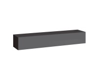 Wall unit SWITCH V - Black/Graphite Furniture, Furniture Wall Units, Modern Furniture Wall Units, Collection SWITCH image