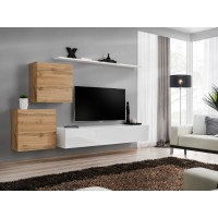 Wall unit SWITCH V - Wotan/White