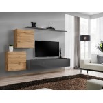 Wall unit SWITCH V - Wotan/Graphite