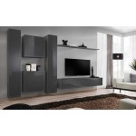 Wall unit SWITCH VI - Graphite
