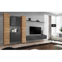Wall unit SWITCH VI - Wotan/Graphite