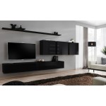 Wall unit SWITCH VII - Black