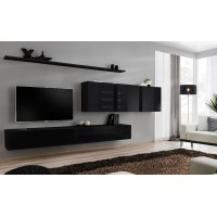 Wall unit SWITCH VII - Black