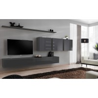 Wall unit SWITCH VII - Graphite