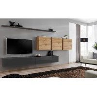 Wall unit SWITCH VII - Graphite/Wotan