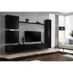 Wall unit SWITCH VIII - Black