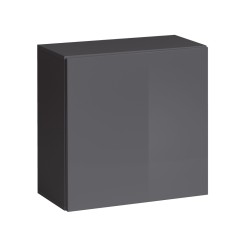 Wall unit SWITCH VIII - Graphite/White Wall unit SWITCH VIII - Graphite/White