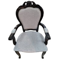 Стул цвета венге, в классическом стиле 308A