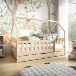 מיטת ילדים LENA בצורת בית