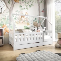 מיטת ילדים LENA בצורת בית