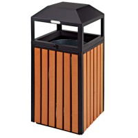 Квадратная мусорная урна модель 9471