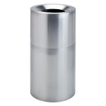 Круглая мусорная урна из нержавеющей стали модель 9080