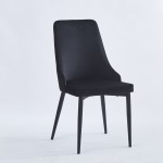 Black Fabric Chair