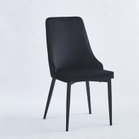 Black Fabric Chair