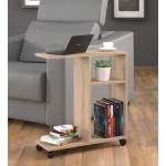 ארגונית לשולחן קפה TRASCO 1 סונומה אלון על גלגלים