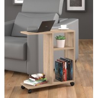 ארגונית לשולחן קפה TRASCO 1 סונומה אלון על גלגלים