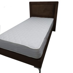 Single bed with upholstery, model PORSH