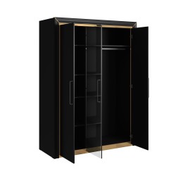 Wardrobe 3 doors ARNO Black 19 Wardrobe 3 doors ARNO Black 19