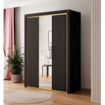 Wardrobe 3 doors ARNO Black 19