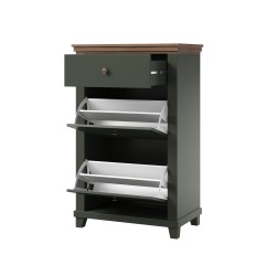 Shoe Cabinet for Hallway EVORA Green 28 Shoe Cabinet for Hallway EVORA Green 28