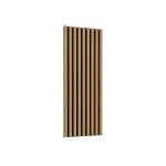 Slats on Panel CELINE 04, Wotan Oak / Matte Black, 146/55