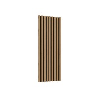 Slats on Panel CELINE 04, Wotan Oak / Matte Black, 146/55