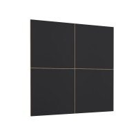 TV Panel CELINE 03 (Wotan Oak / Matte Black)
