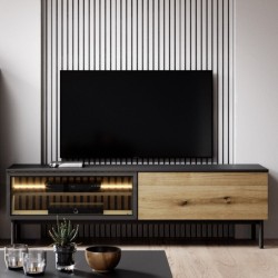Wall Unit LANG 01 with lighting, length 250 cm Wall Unit LANG 01 with lighting, length 250 cm