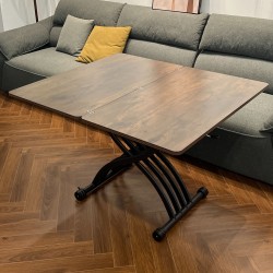 Transformer Table N-9, Brown, with wooden tabletop and drawers Transformer Table N-9, Brown, with wooden tabletop and drawers