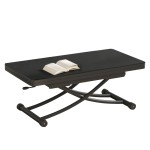 Small Transforming Table N-8 with ceramic tabletop