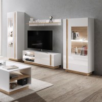 Modular wall units ARCO WHITE