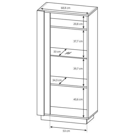 קומפלט מודולרי ARCO WHITE