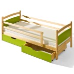 מיטת ילדים עץ מלא דגם Pati