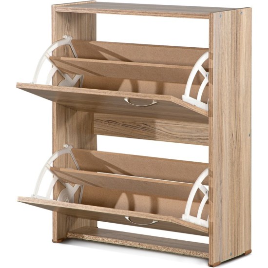 Showing image for Shoe cabinet 2 compartments Shoe cabinet 2 compartments Furniture, Budget Furniture, Organizational Furniture, Entrance Hall Cabinets, Entrance Hall Cabinets, Cupboards and cabinets for shoes image