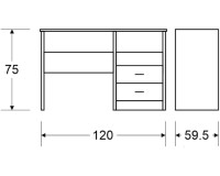 Showing image for Computer Table 225 Computer Table 225 image