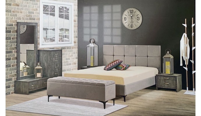 חדר שינה זוגי דגם Rafael (Sleepnet)