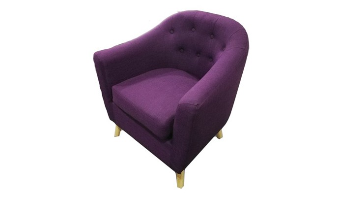 Кресло 1402 purple Diram
