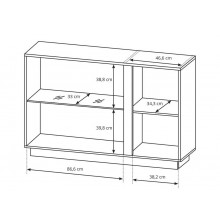 Комод ARCO WHITE (E138WW)