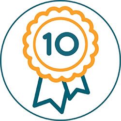 10 years Warranty 10 years Warranty