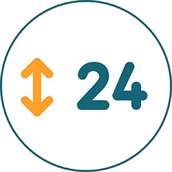 Высота матраса 24 см Высота матраса 24 см